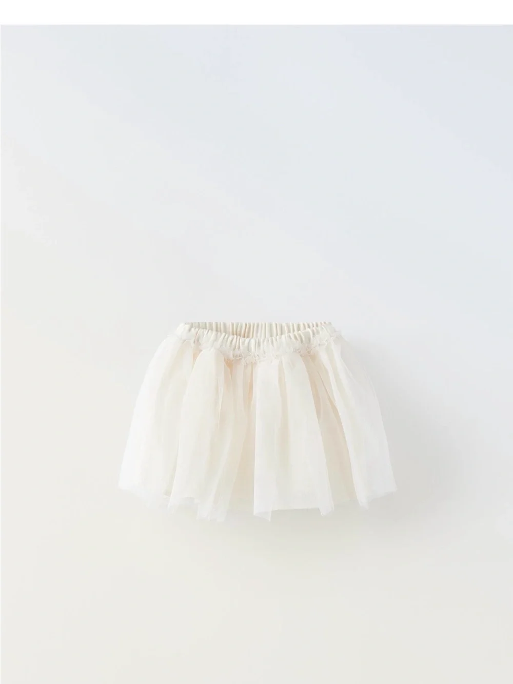 Zara toddler girl Pink and Cream Tulle Skirt Set Bundle sizes 3-4 and 4-5